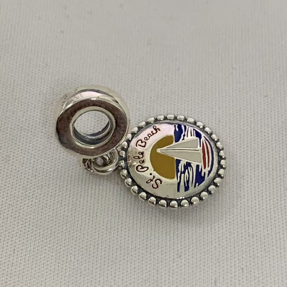 Pandora St. Pete Beach Sailboat Exclusive Charm, S925 Silver Jewelry - Picture 3 of 4